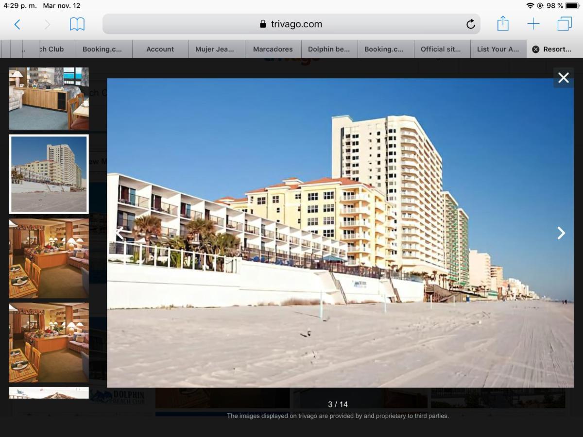 Dolphin Beach Club Daytona Beach Shores Exterior foto